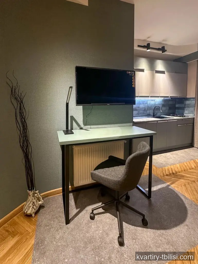 1-bedroom Apartment for rent in Vake, Tbilisi, 30 sqm, floor 2/16 — 500 USD/month | Tbilisi Homes