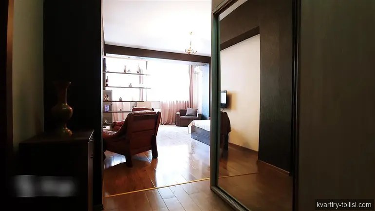 2-bedroom Apartment for rent in Vake, Tbilisi, 54 sqm, floor 2/14 — 660 USD/month | Tbilisi Homes