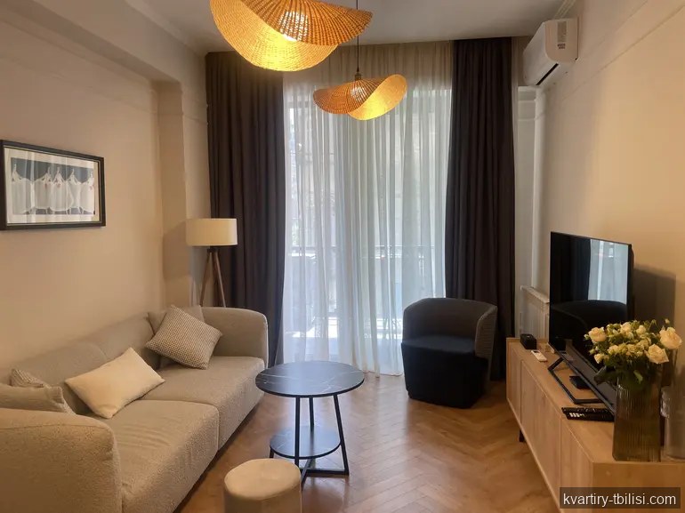2-bedroom Apartment for rent in Vake, Tbilisi, 57 sqm, floor 6/18 — 1 500 USD/month | Tbilisi Homes