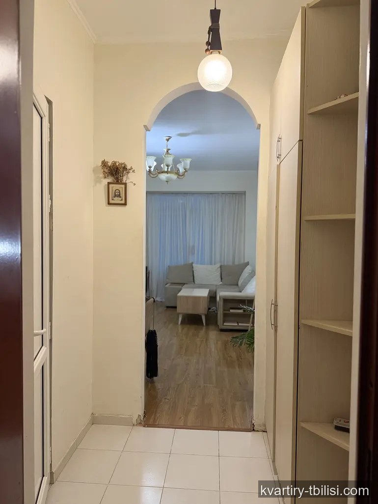 2-bedroom Apartment for rent in Vake, Tbilisi, 40 sqm, floor 1/18 — 536 USD/month | Tbilisi Homes