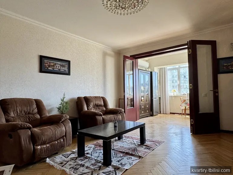 2-bedroom Apartment for rent in Vake, Tbilisi, 65 sqm, floor 6/8 — 750 USD/month | Tbilisi Homes