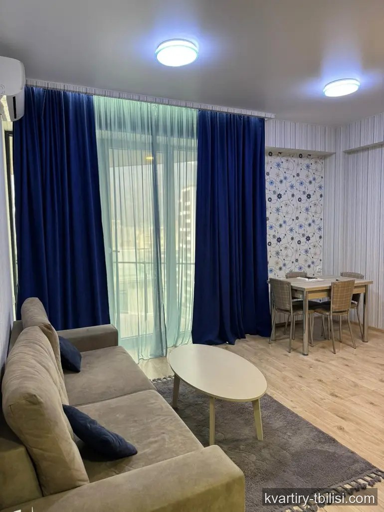 Двухкомнатная квартира в Ваке — 1 200 USD/мес | Tbilisi Homes