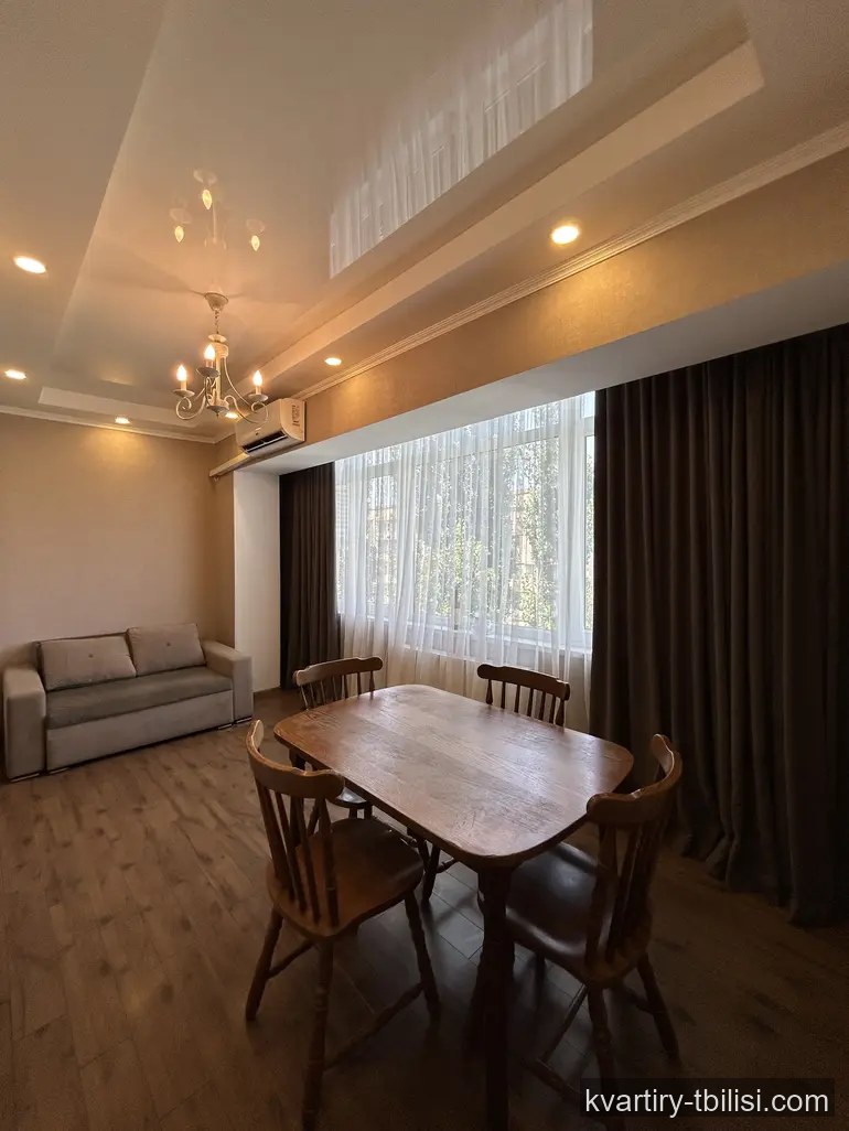 2-bedroom Apartment for rent in Vake, Tbilisi, 62 sqm, floor 6/8 — 800 USD/month | Tbilisi Homes