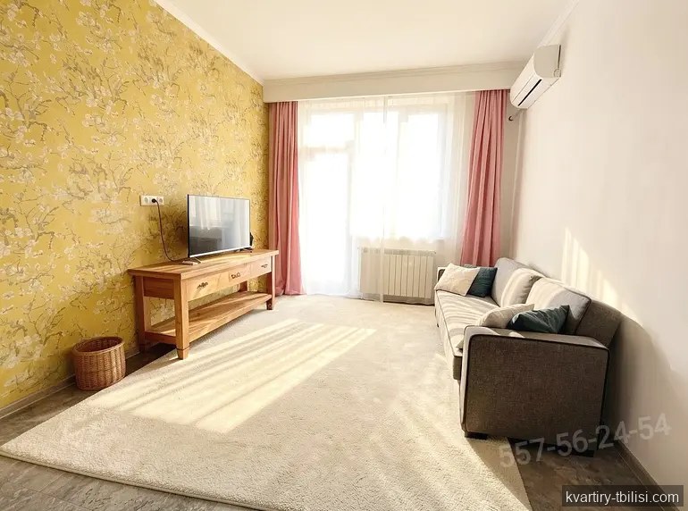 Двухкомнатная квартира в Ваке — 1 100 USD/мес | Tbilisi Homes