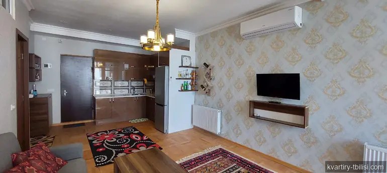 2-bedroom Apartment for rent in Vake, Tbilisi, 55 sqm, floor 10/12 — 800 USD/month | Tbilisi Homes