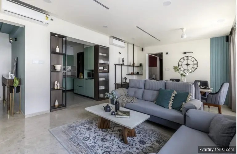 2-bedroom Apartment for rent in Vake, Tbilisi, 80 sqm, floor 6/15 — 1 800 USD/month | Tbilisi Homes