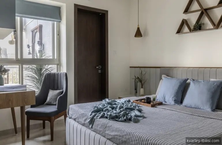 2-bedroom Apartment for rent in Vake, Tbilisi, 80 sqm, floor 6/15 — 1 800 USD/month | Tbilisi Homes