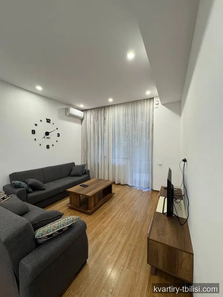 2-bedroom Apartment for rent in Vake, Tbilisi, 65 sqm, floor 5/9 — 1 000 USD/month | Tbilisi Homes