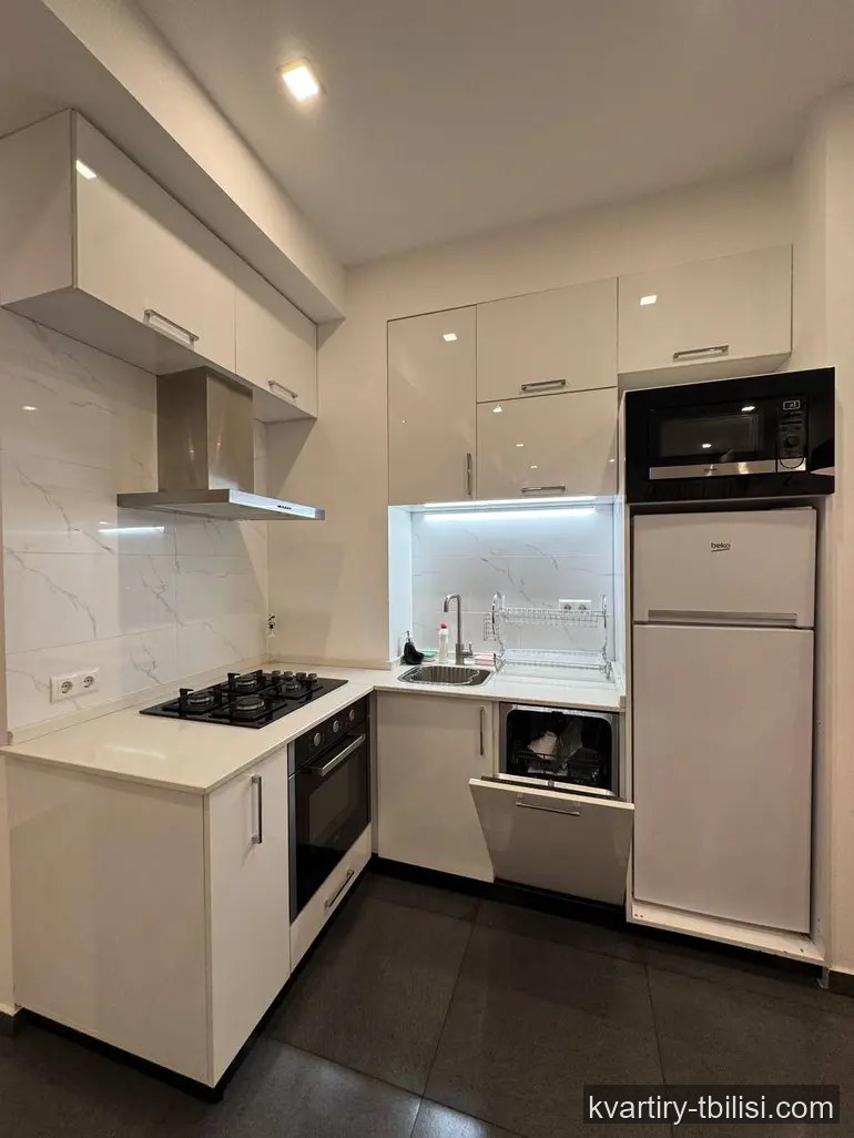 2-bedroom Apartment for rent in Vake, Tbilisi, 65 sqm, floor 5/9 — 1 000 USD/month | Tbilisi Homes