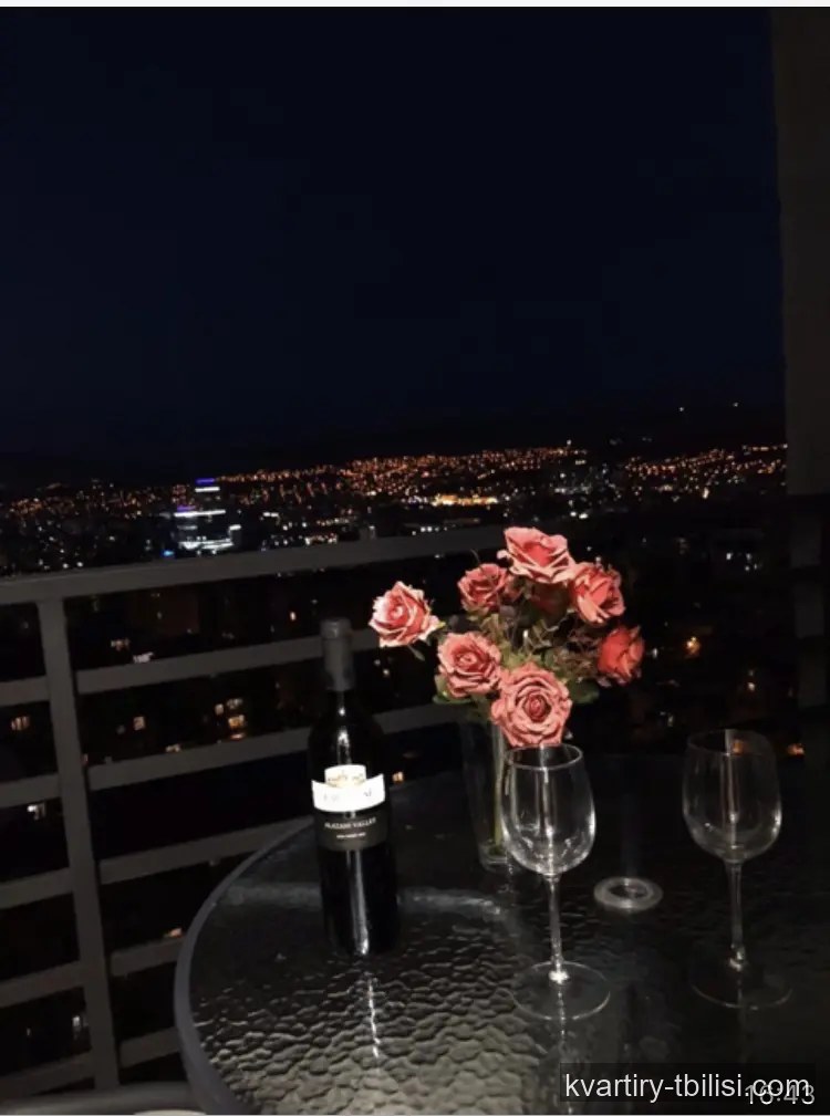 2-bedroom Apartment for rent in Vake, Tbilisi, 50 sqm, floor 17/17 — 500 USD/month | Tbilisi Homes