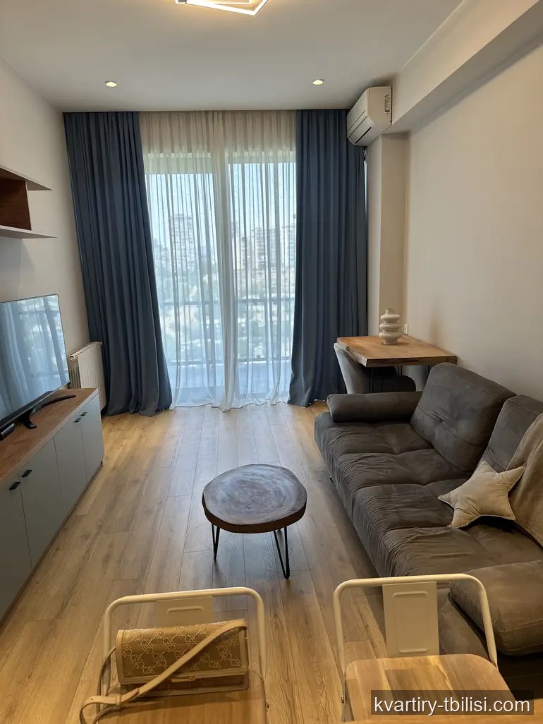 Двухкомнатная квартира в Ваке — 1 250 USD/мес | Tbilisi Homes