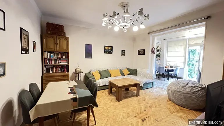 2-bedroom Apartment for rent in Vake, Tbilisi, 60 sqm, floor 2/6 — 800 USD/month | Tbilisi Homes