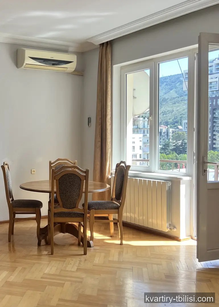 2-bedroom Apartment for rent in Vake, Tbilisi, 90 sqm, floor 8/9 — 800 USD/month | Tbilisi Homes