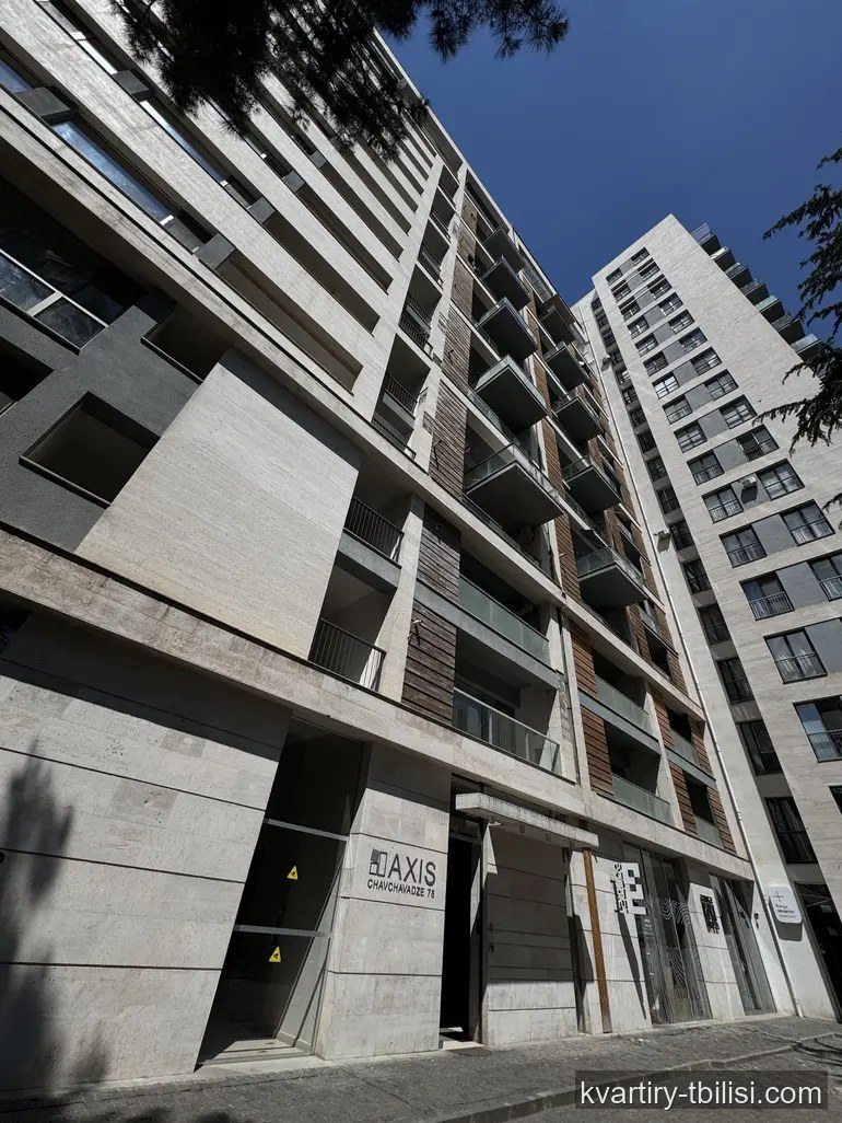 2-bedroom Apartment for rent in Vake, Tbilisi, 60 sqm, floor 5/17 — 1 150 USD/month | Tbilisi Homes