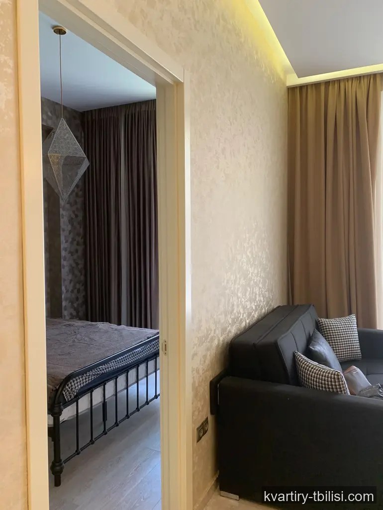 2-bedroom Apartment for rent in Vake, Tbilisi, 45 sqm, floor 2/8 — 600 USD/month | Tbilisi Homes