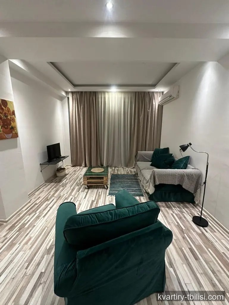 Двухкомнатная квартира в Ваке — 1 200 USD/мес | Tbilisi Homes
