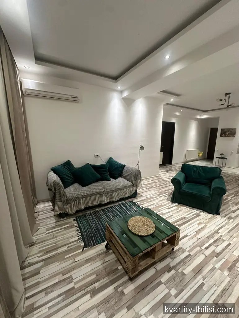 Двухкомнатная квартира в Ваке — 1 200 USD/мес | Tbilisi Homes