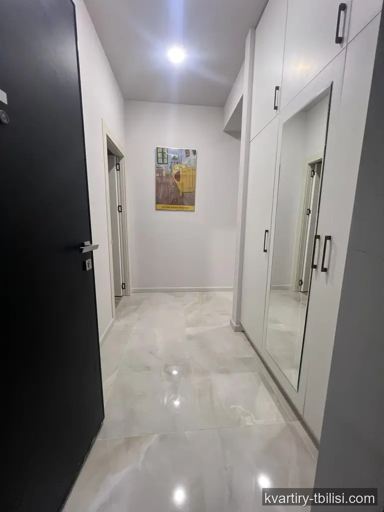 2-bedroom Apartment for rent in Vake, Tbilisi, 60 sqm, floor 2/24 — 800 USD/month | Tbilisi Homes