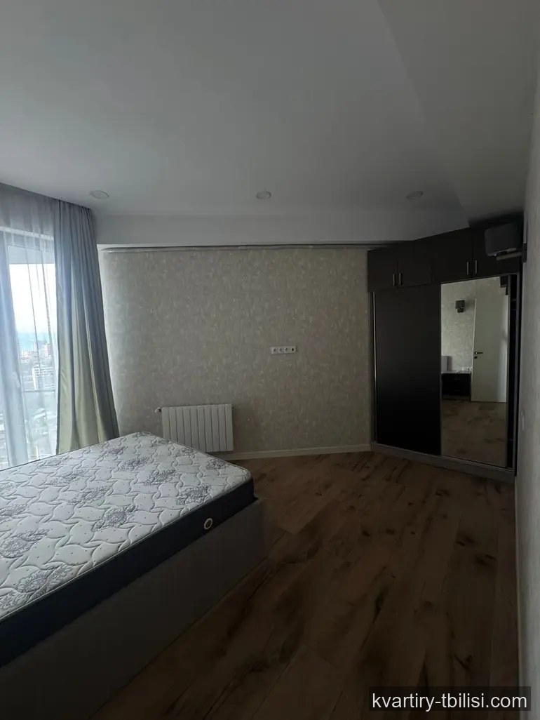 2-bedroom Apartment for rent in Vake, Tbilisi, 55 sqm, floor 17/19 — 1 000 USD/month | Tbilisi Homes