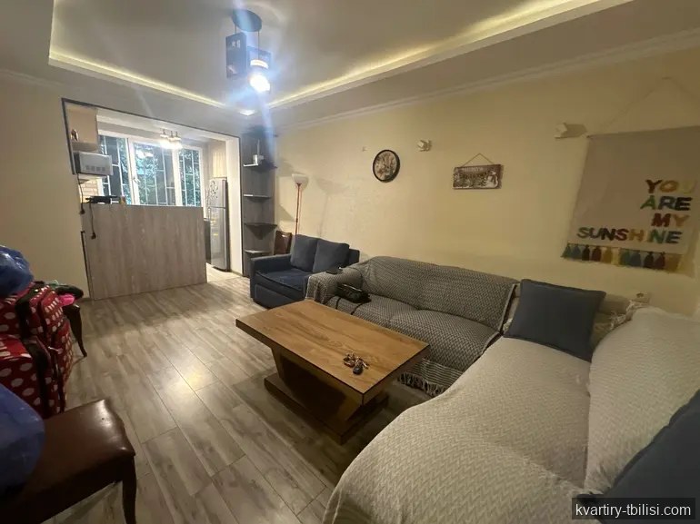 2-bedroom Apartment for rent in Vake, Tbilisi, 45 sqm, floor 1/8 — 650 USD/month | Tbilisi Homes