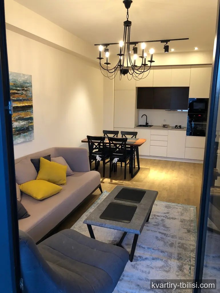 Двухкомнатная квартира в Ваке — 1 100 USD/мес | Tbilisi Homes