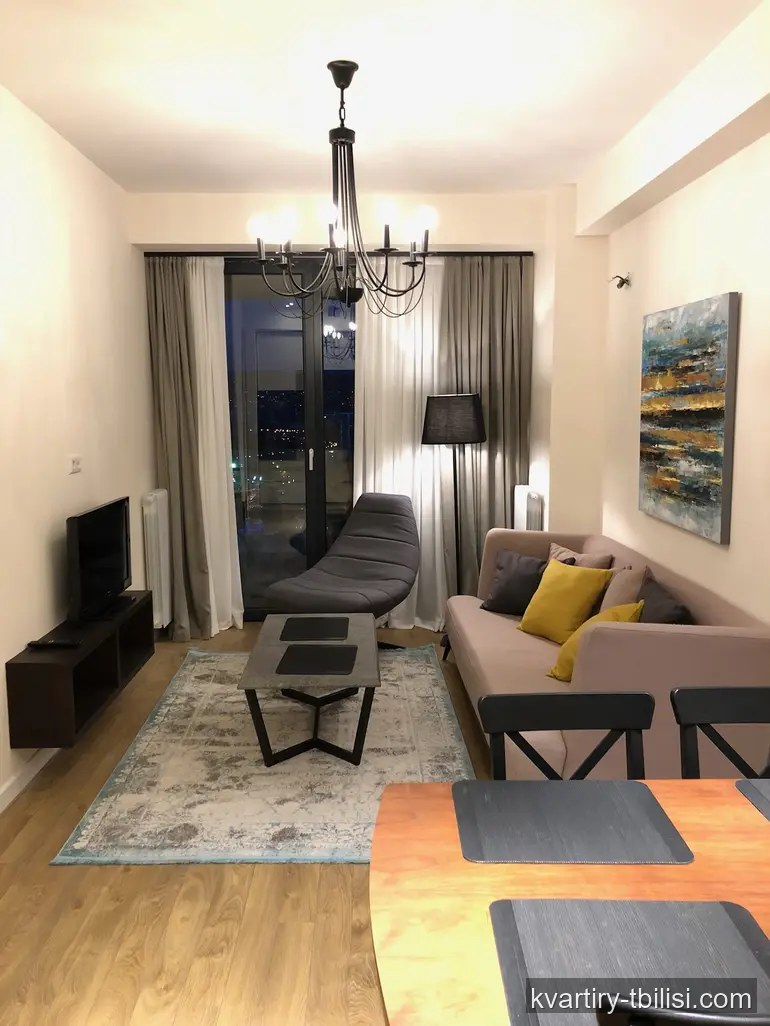 Двухкомнатная квартира в Ваке — 1 100 USD/мес | Tbilisi Homes