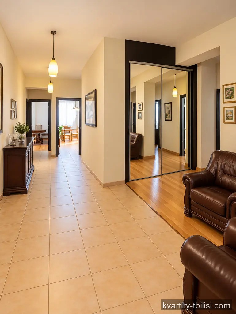 3-bedroom Apartment for rent in Vake, Tbilisi, 172 sqm, floor 4/19 — 1 500 USD/month | Tbilisi Homes