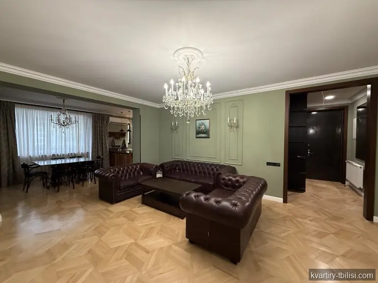 Трёхкомнатная квартира в Ваке — 2 000 USD/мес | Tbilisi Homes