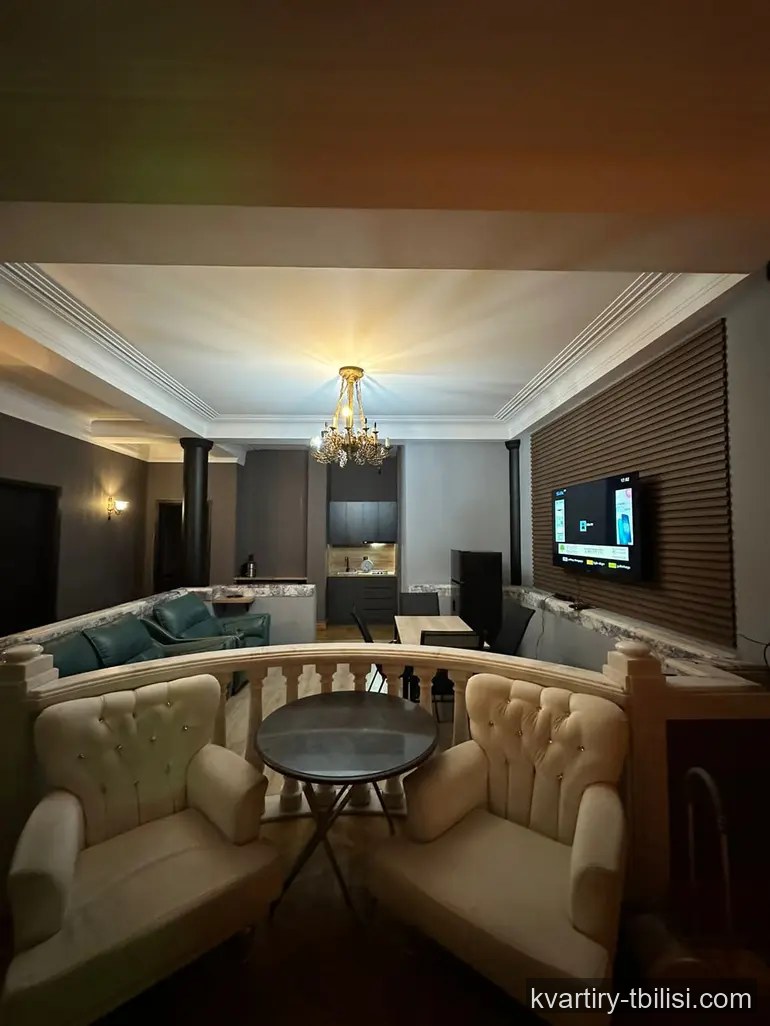 Трёхкомнатная квартира в Ваке — 1 200 USD/мес | Tbilisi Homes