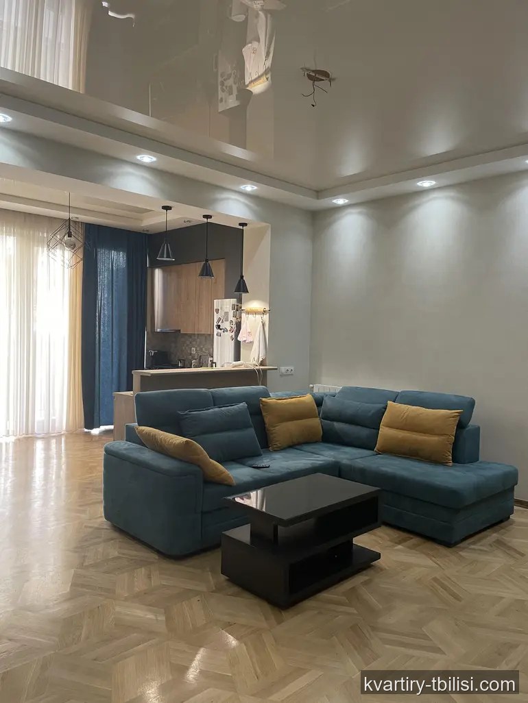 3-bedroom Apartment for rent in Vake, Tbilisi, 100 sqm, floor 5/9 — 1 200 USD/month | Tbilisi Homes