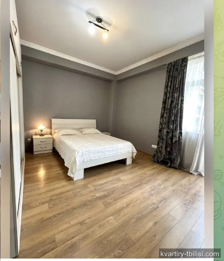 3-bedroom Apartment for rent in Vake, Tbilisi, 124 sqm, floor 8/12 — 1 500 USD/month | Tbilisi Homes