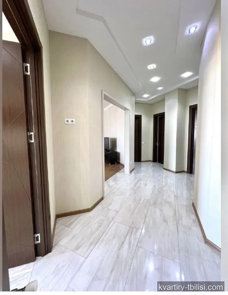 3-bedroom Apartment for rent in Vake, Tbilisi, 124 sqm, floor 8/12 — 1 500 USD/month | Tbilisi Homes