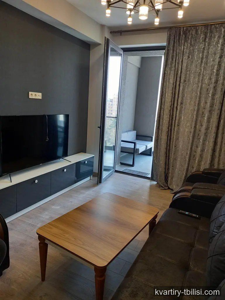 3-bedroom Apartment for rent in Vake, Tbilisi, 100 sqm, floor 16/23 — 1 200 USD/month | Tbilisi Homes