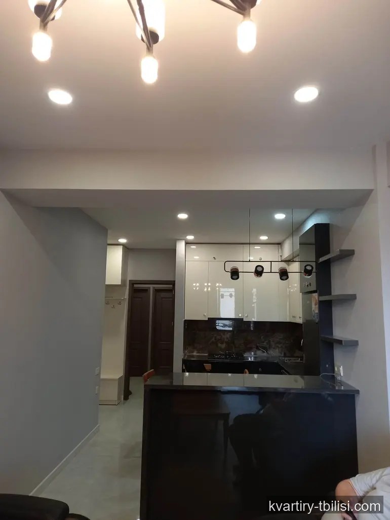 3-bedroom Apartment for rent in Vake, Tbilisi, 100 sqm, floor 16/23 — 1 200 USD/month | Tbilisi Homes