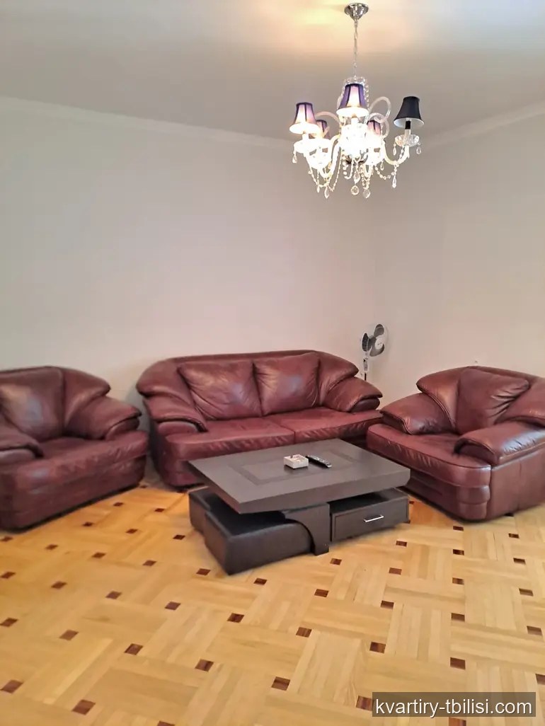 3-bedroom Apartment for rent in Vake, Tbilisi, 100 sqm, floor 10/16 — 1 100 USD/month | Tbilisi Homes