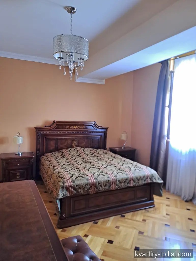 3-bedroom Apartment for rent in Vake, Tbilisi, 100 sqm, floor 10/16 — 1 100 USD/month | Tbilisi Homes