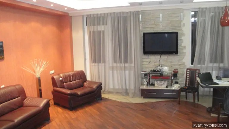 Трёхкомнатная квартира в Ваке — 1 000 USD/мес | Tbilisi Homes