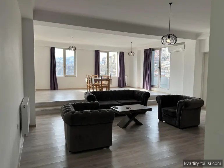 Трёхкомнатная квартира в Ваке — 800 USD/мес | Tbilisi Homes