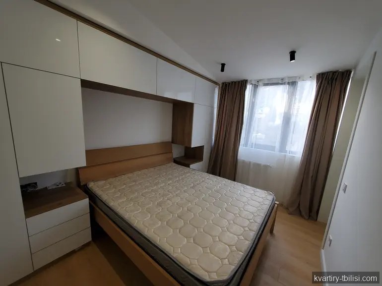 3-bedroom Apartment for rent in Vake, Tbilisi, 92 sqm, floor 14/14 — 1 000 USD/month | Tbilisi Homes