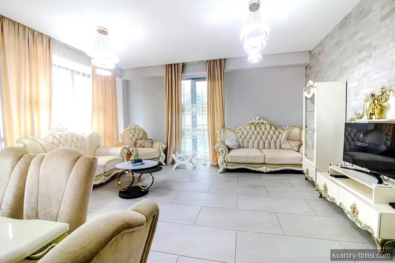 Трёхкомнатная квартира в Ваке — 2 700 USD/мес | Tbilisi Homes