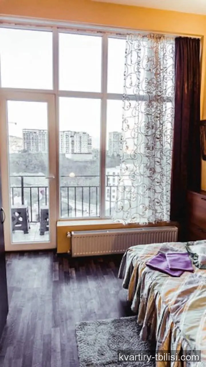 3-bedroom Apartment for rent in Vake, Tbilisi, 84 sqm, floor 13/13 — 1 050 USD/month | Tbilisi Homes