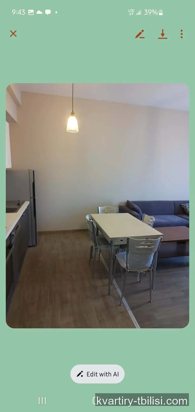 3-bedroom Apartment for rent in Vake, Tbilisi, 78 sqm, floor 9/18 — 1 000 USD/month | Tbilisi Homes