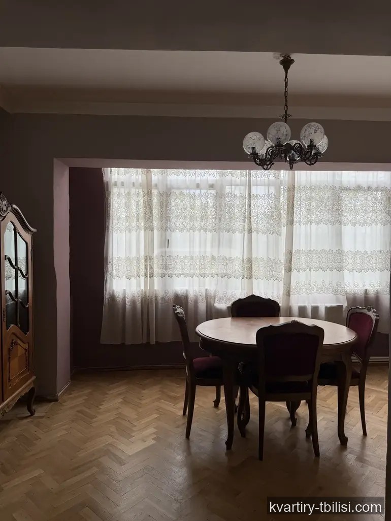 Трёхкомнатная квартира в Ваке — 1 500 USD/мес | Tbilisi Homes