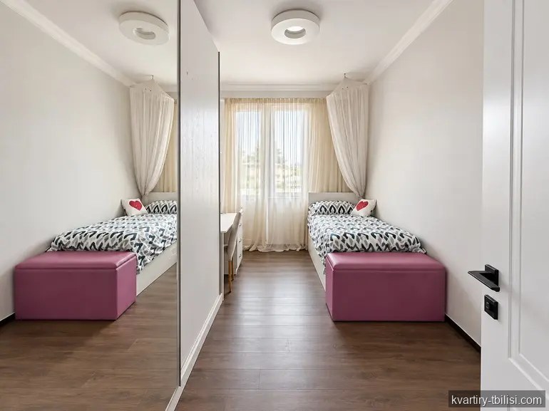 Четырёхкомнатная квартира в Ваке — 1 500 USD/мес | Tbilisi Homes