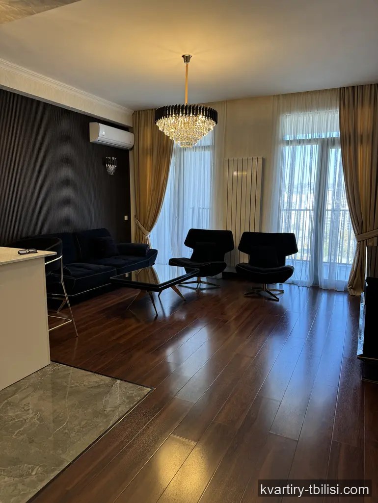 Четырёхкомнатная квартира в Ваке — 2 200 USD/мес | Tbilisi Homes