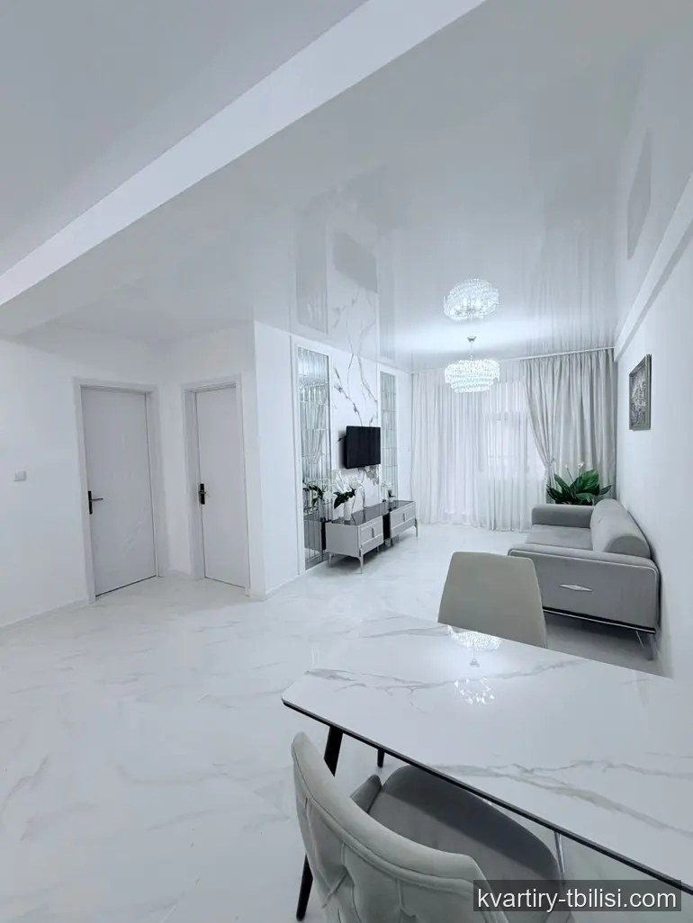 Двухкомнатная квартира в Варкетили — 450 USD/мес | Tbilisi Homes