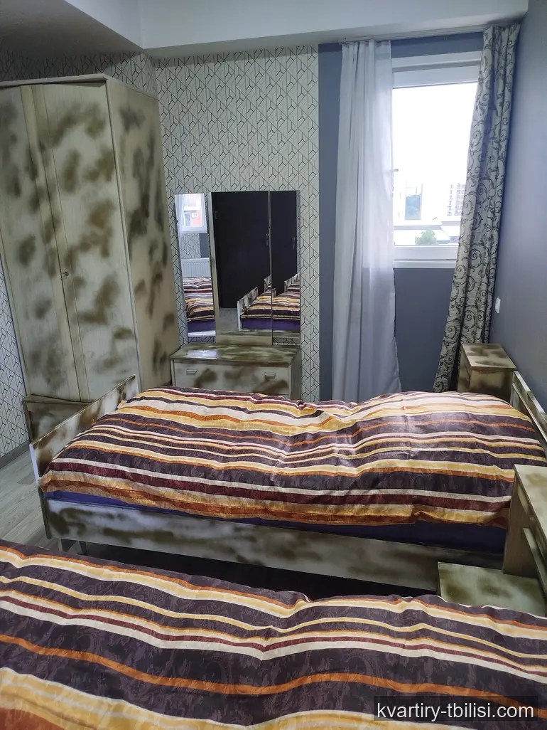 2-bedroom Apartment for rent in Varketili, Tbilisi, 45 sqm, floor 6/15 — 421 USD/month | Tbilisi Homes