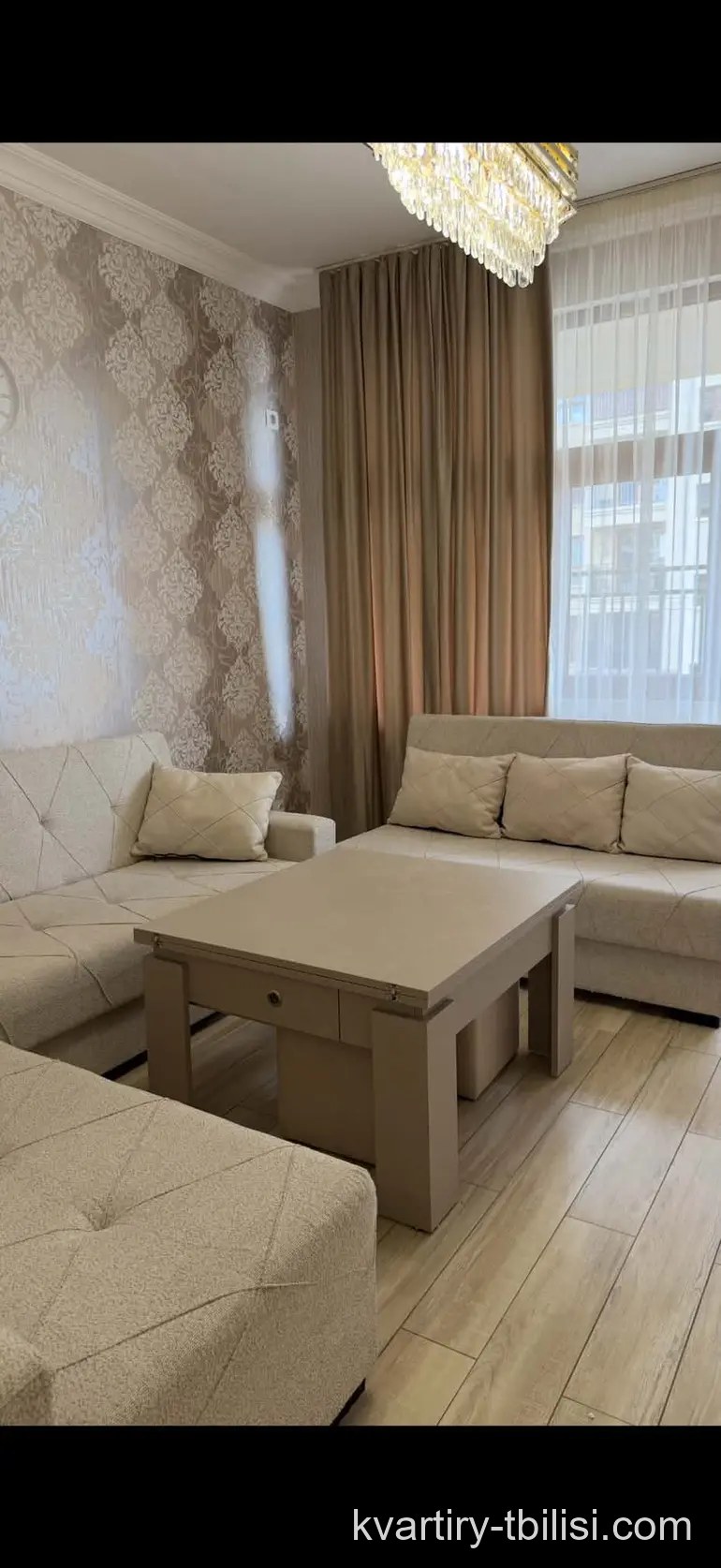 Двухкомнатная квартира в Варкетили — 500 USD/мес | Tbilisi Homes