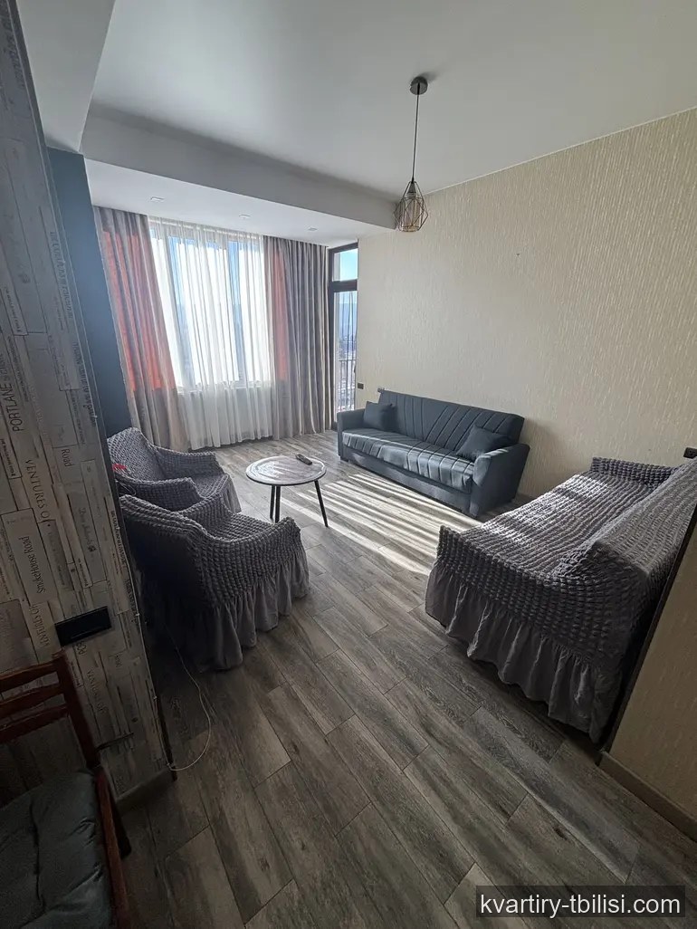 2-bedroom Apartment for rent in Varketili, Tbilisi, 52 sqm, floor 5/12 — 500 USD/month | Tbilisi Homes