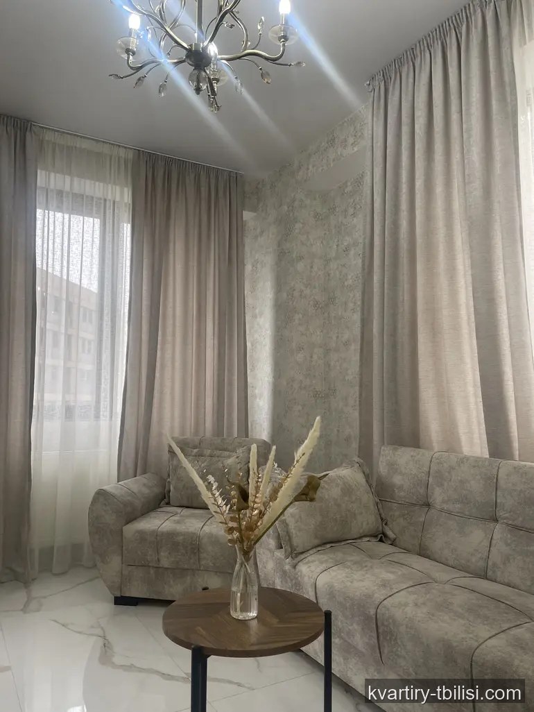 Двухкомнатная квартира в Варкетили — 450 USD/мес | Tbilisi Homes